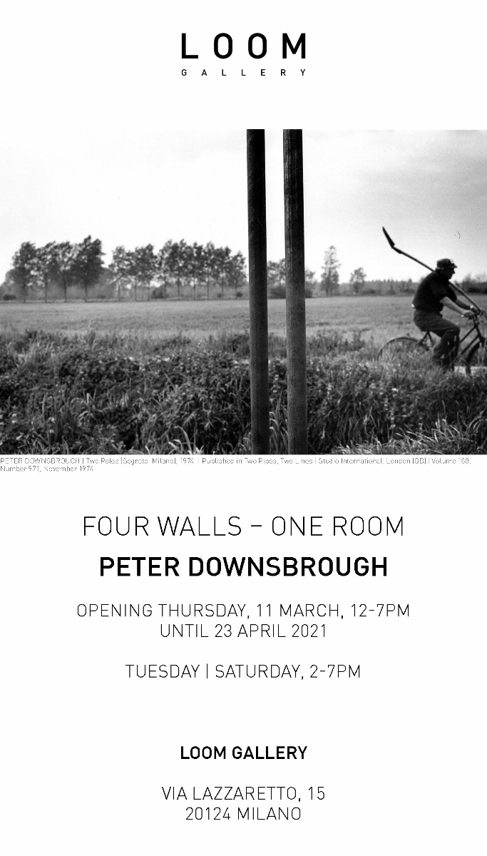 Peter Downsbrough - Four walls. One room